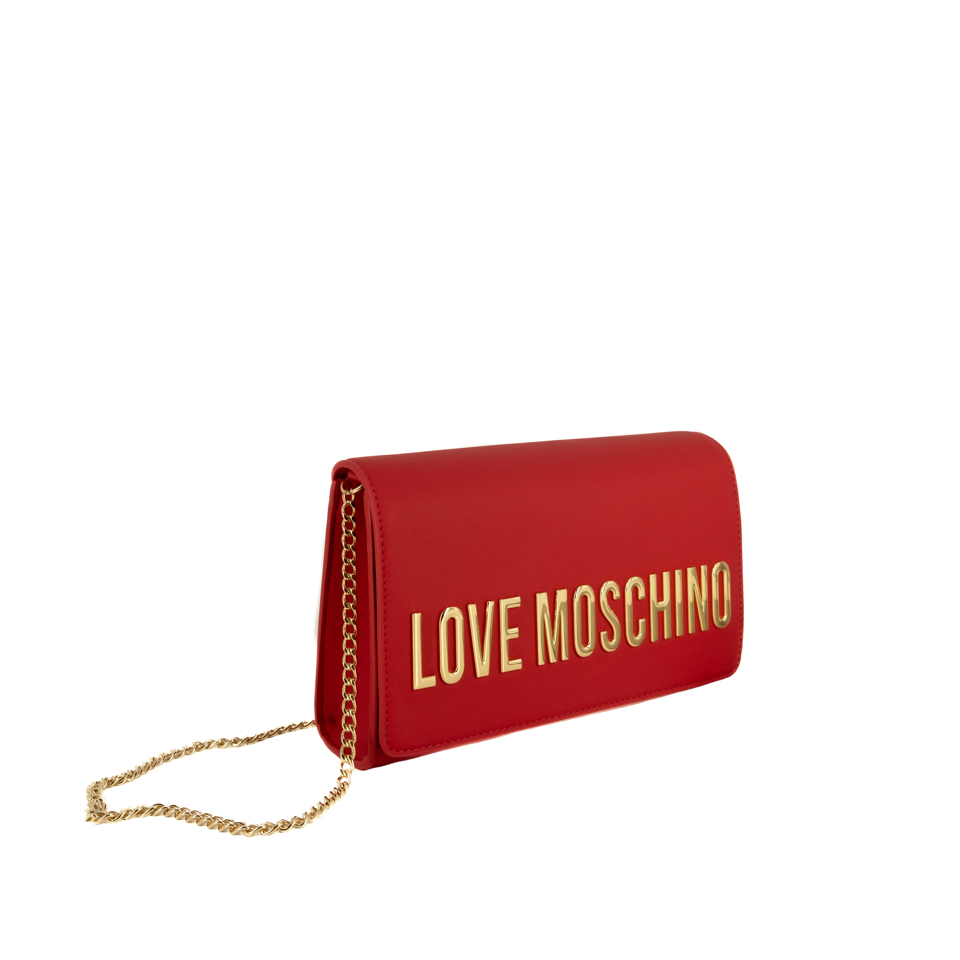 Love Moschino Shoulder Bag with Red Writing