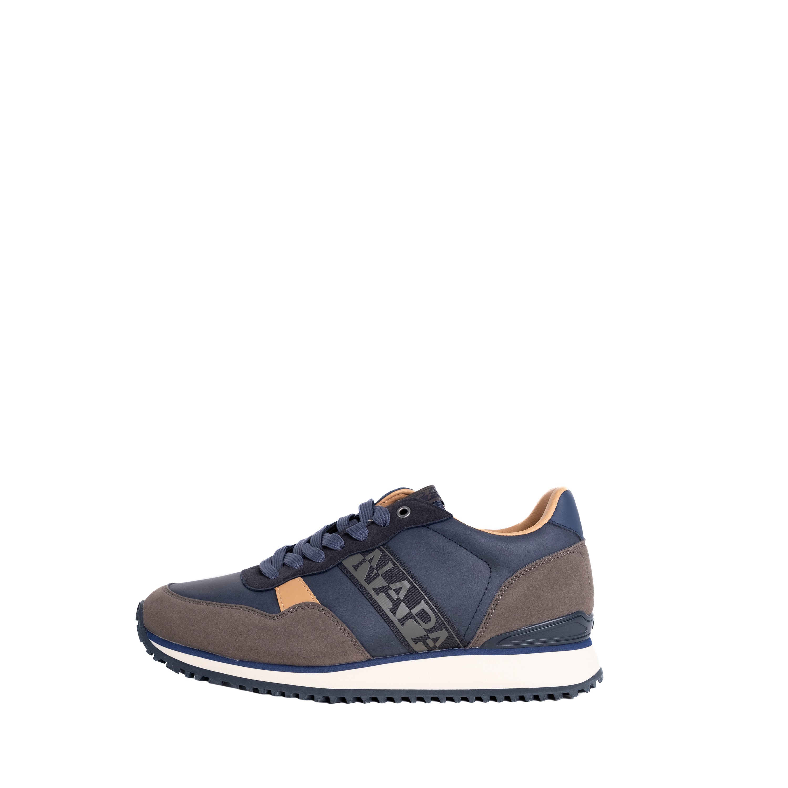 Napapijri Sneakers Cosmos in Nylon Blu e Taupe