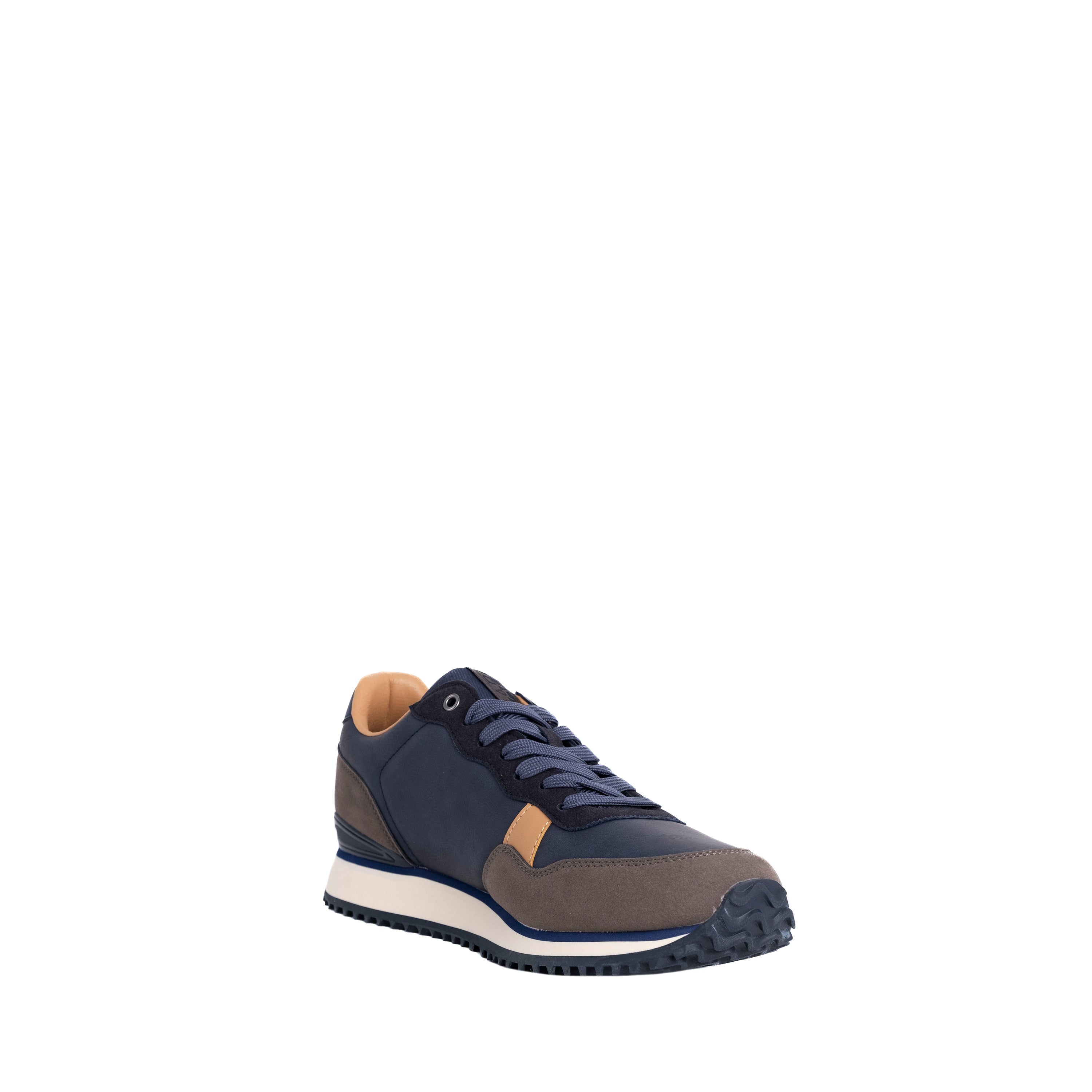 Napapijri Sneakers Cosmos in Nylon Blu e Taupe