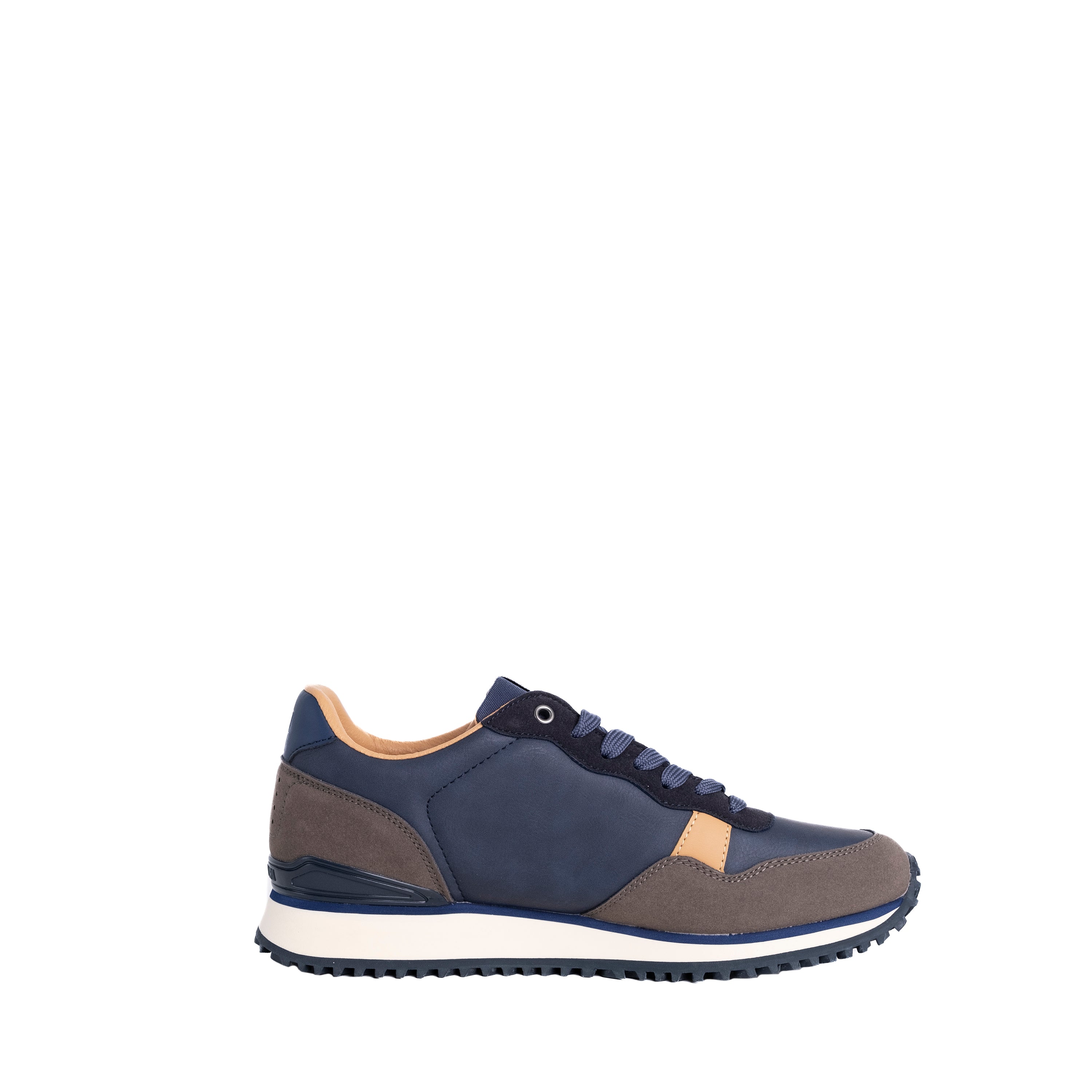 Napapijri Sneakers Cosmos in Nylon Blu e Taupe