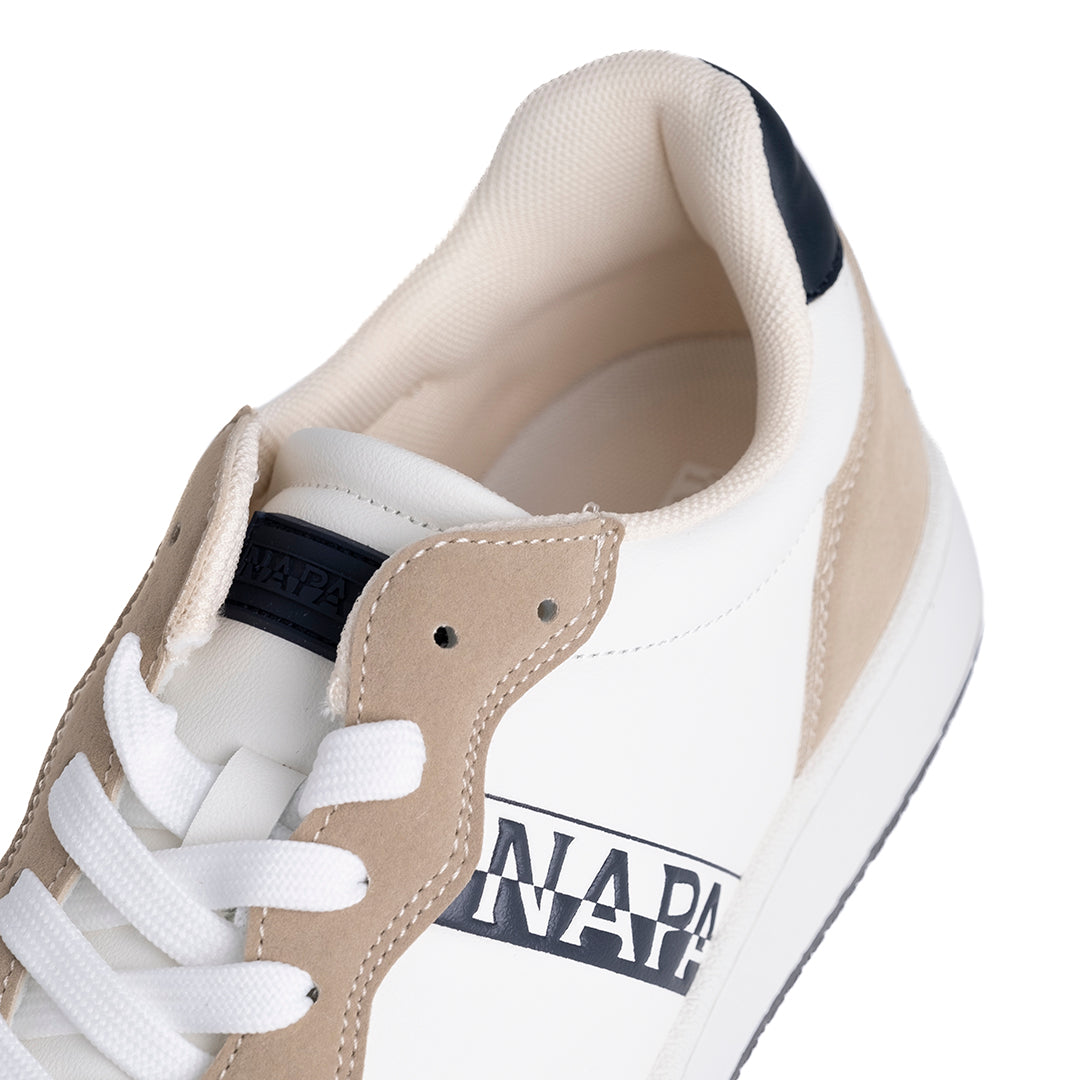 Napapijri Sneakers Courtis Bianco e Beige