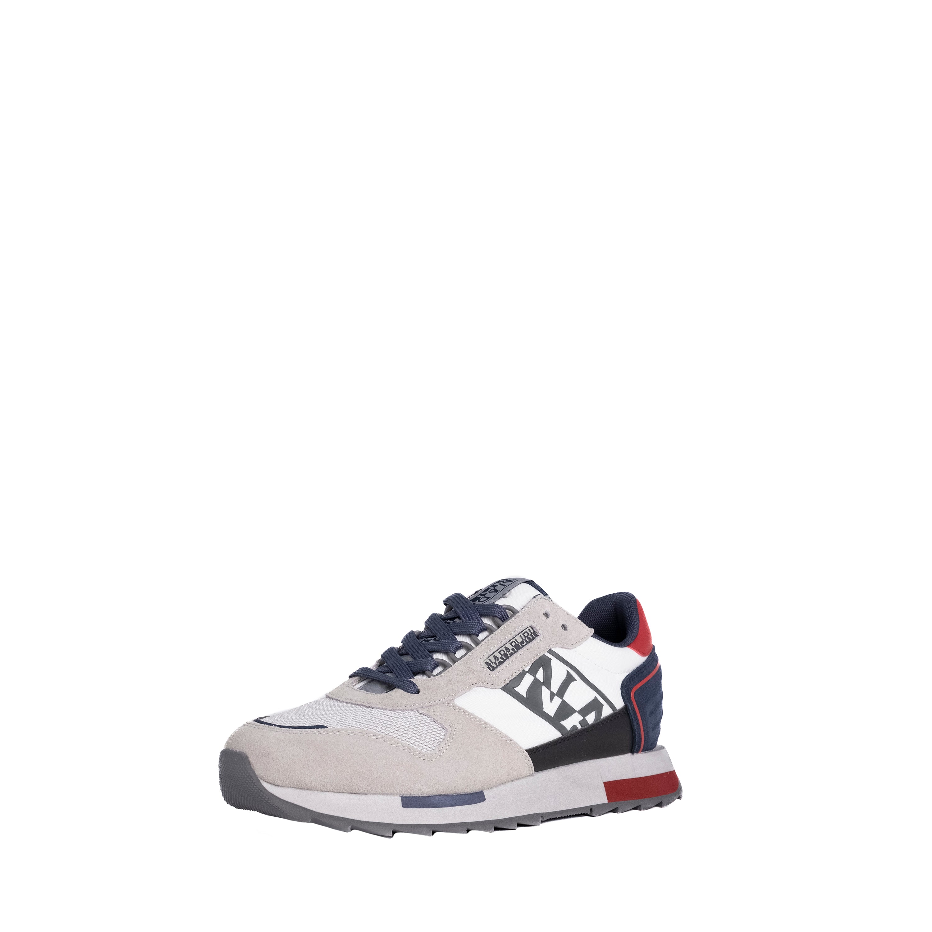 Napapijri Uomo Sneakers Virtus Bianco Grigio e Navy