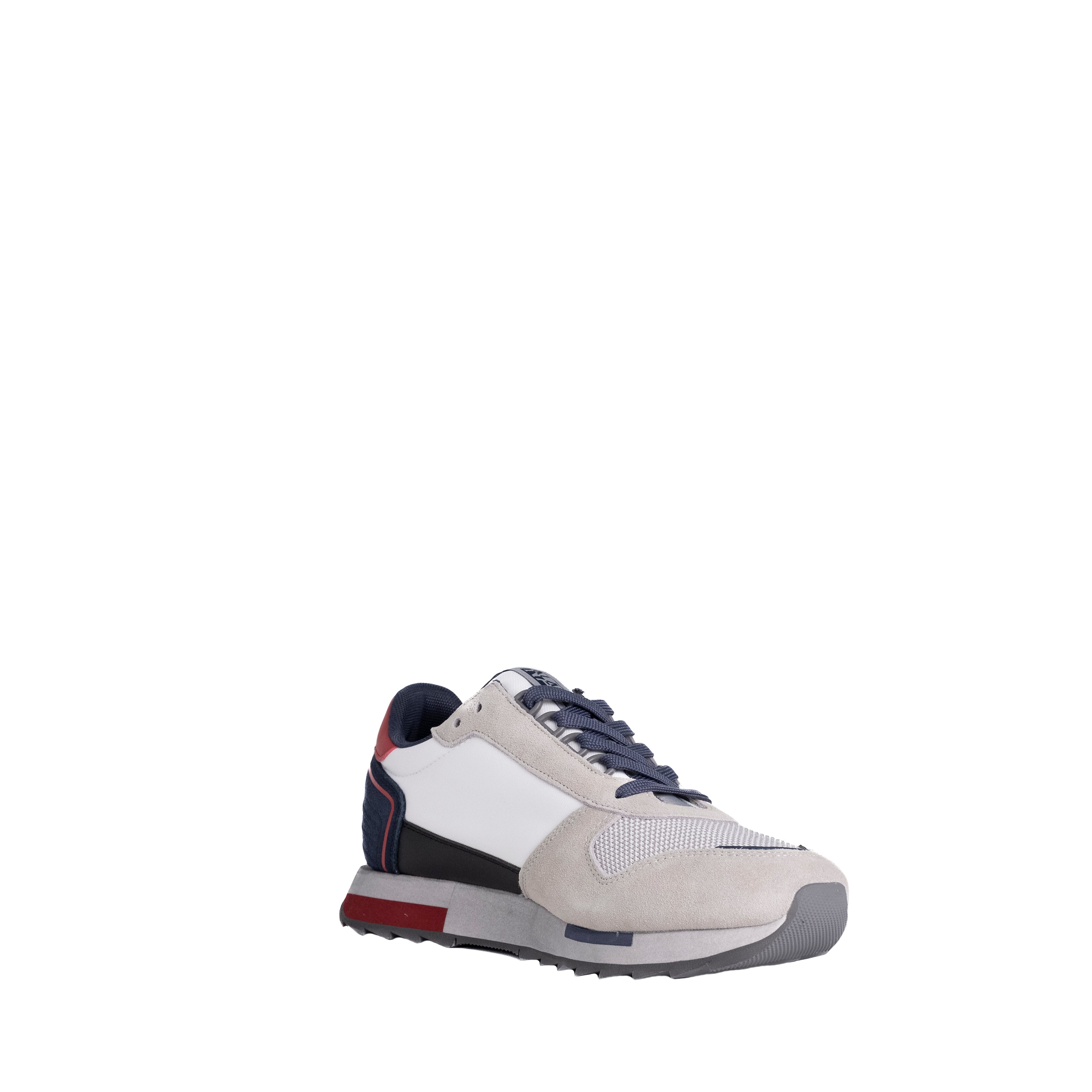 Napapijri Uomo Sneakers Virtus Bianco Grigio e Navy