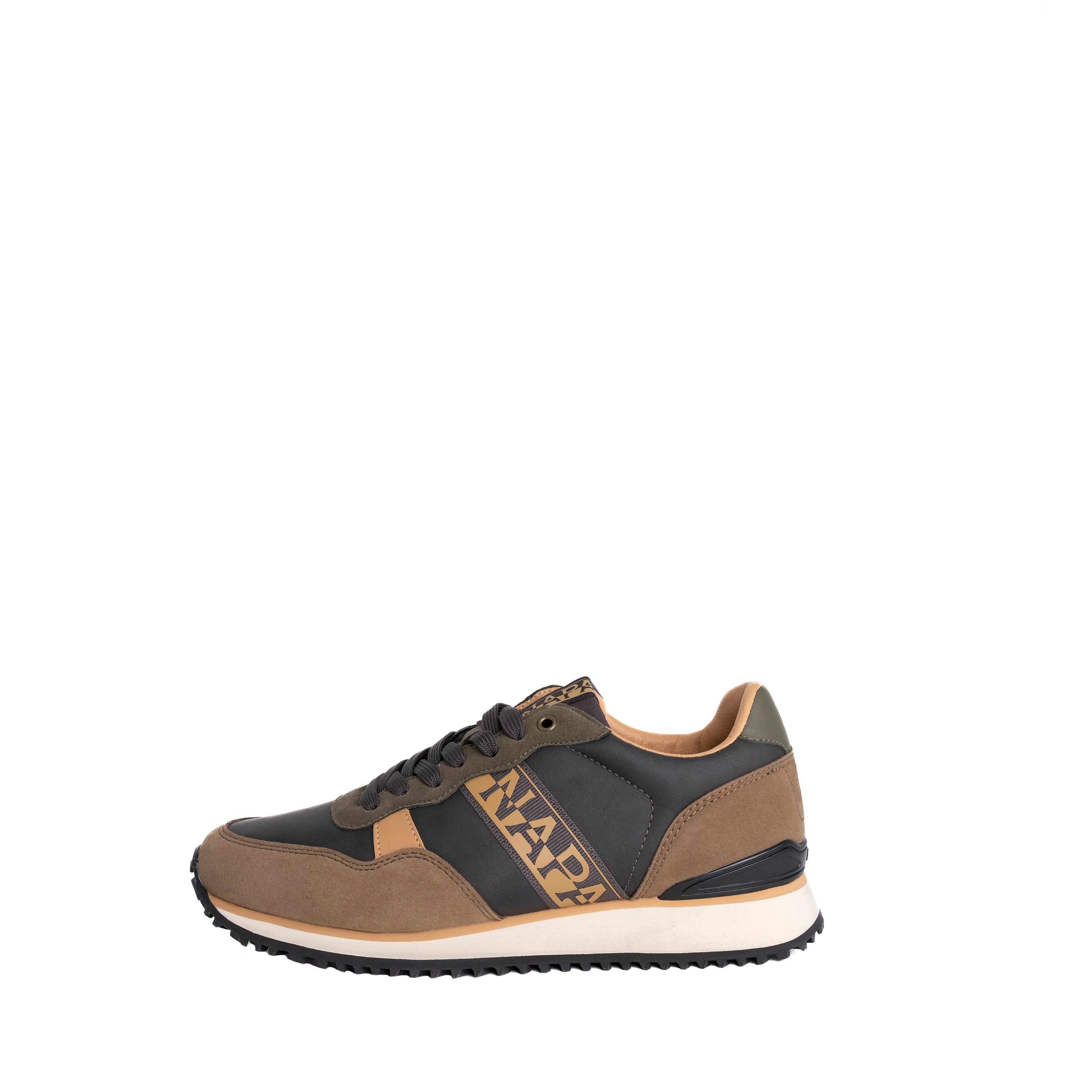 Napapijri Sneakers Cosmos in Nylon Marrone e Ebony