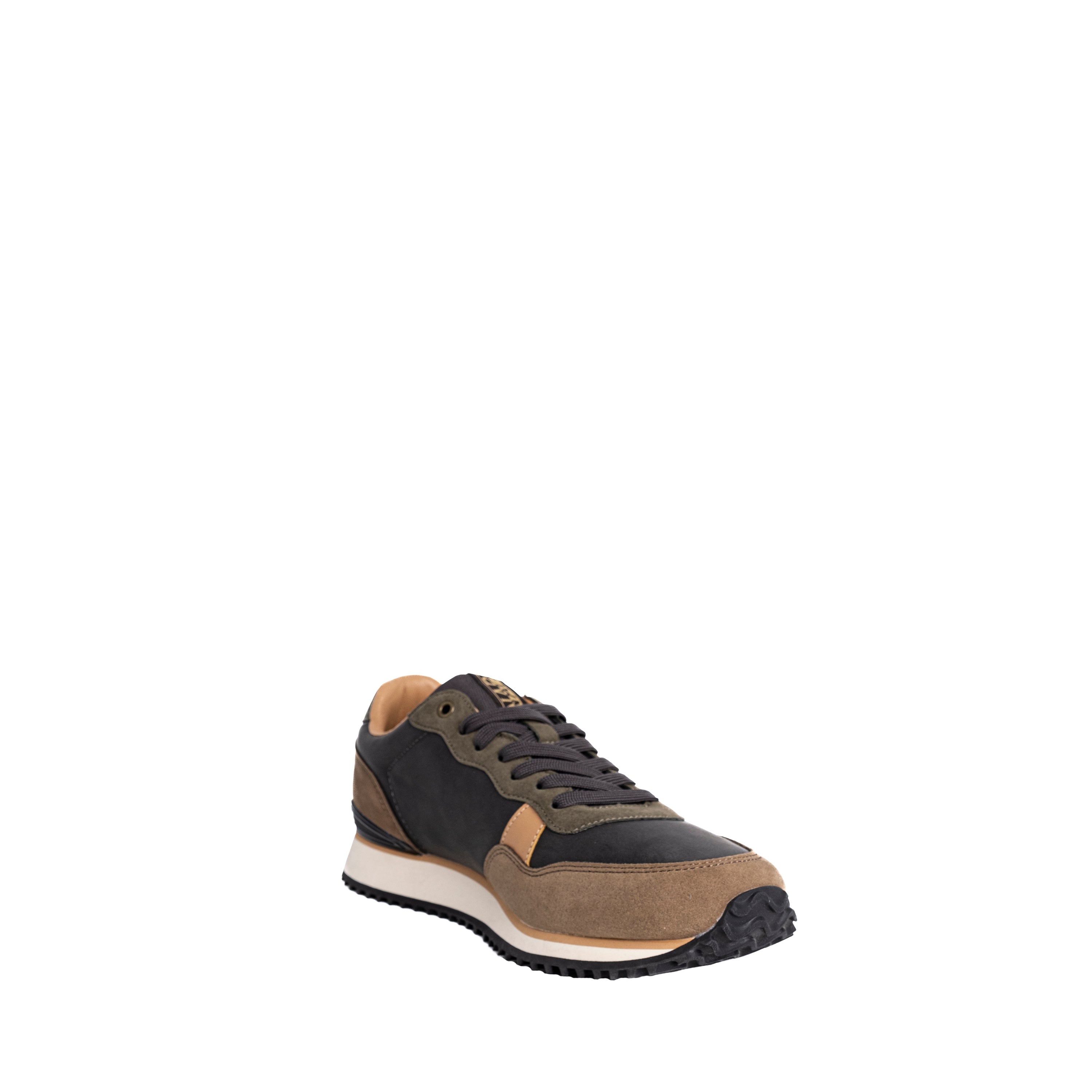 Napapijri Sneakers Cosmos in Nylon Marrone e Ebony