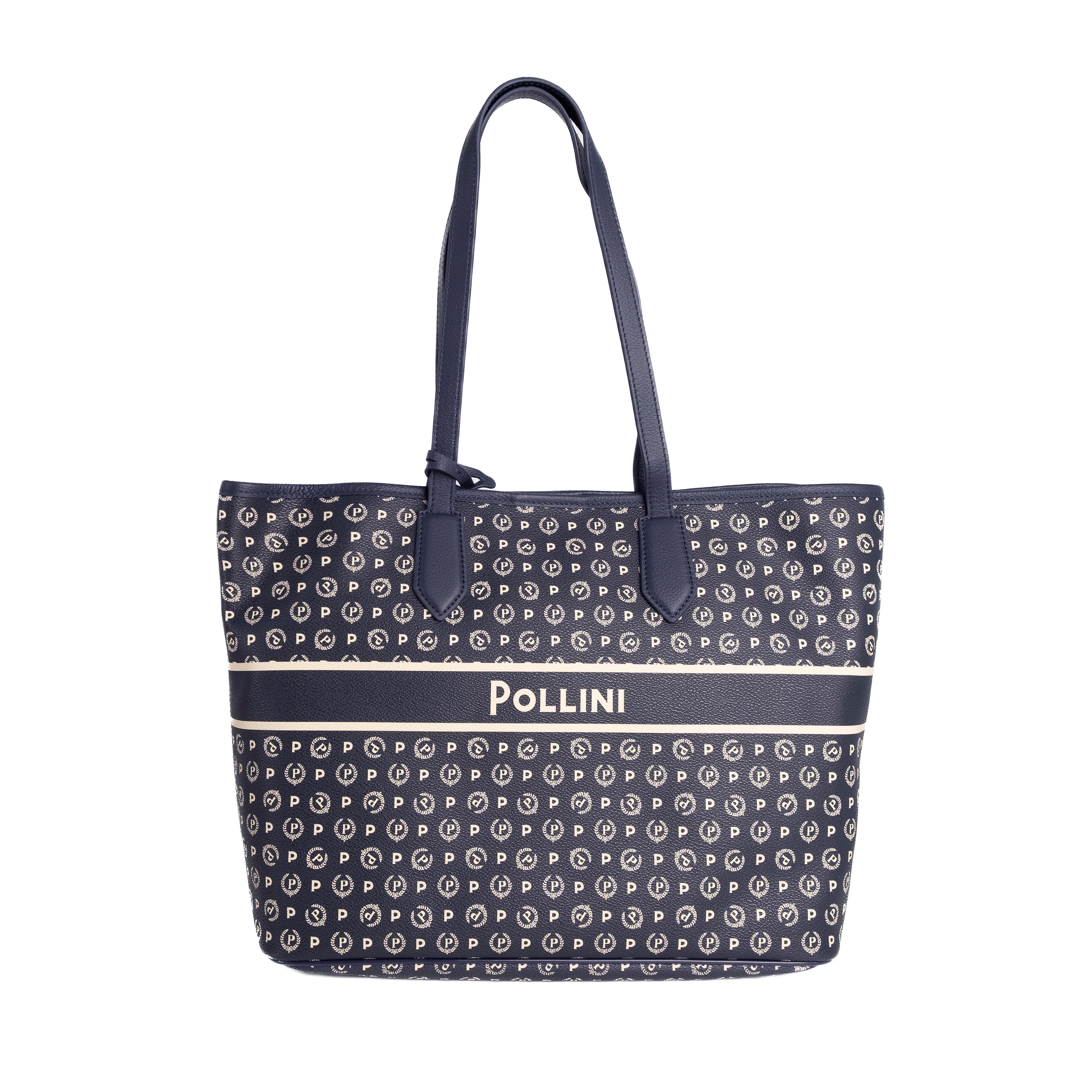 Pollini Borsa a Mano Heritage Blu