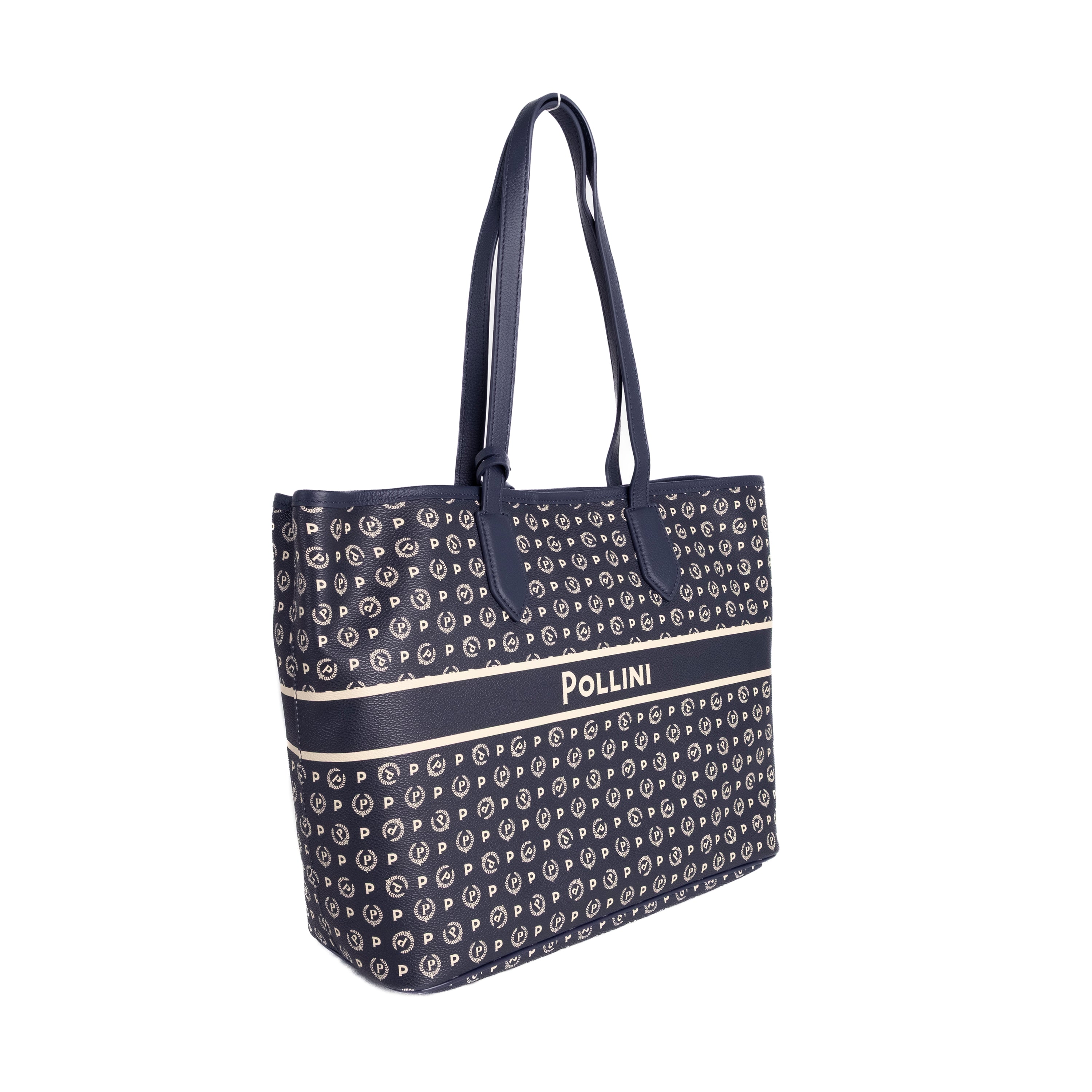 Pollini Borsa a Mano Heritage Blu