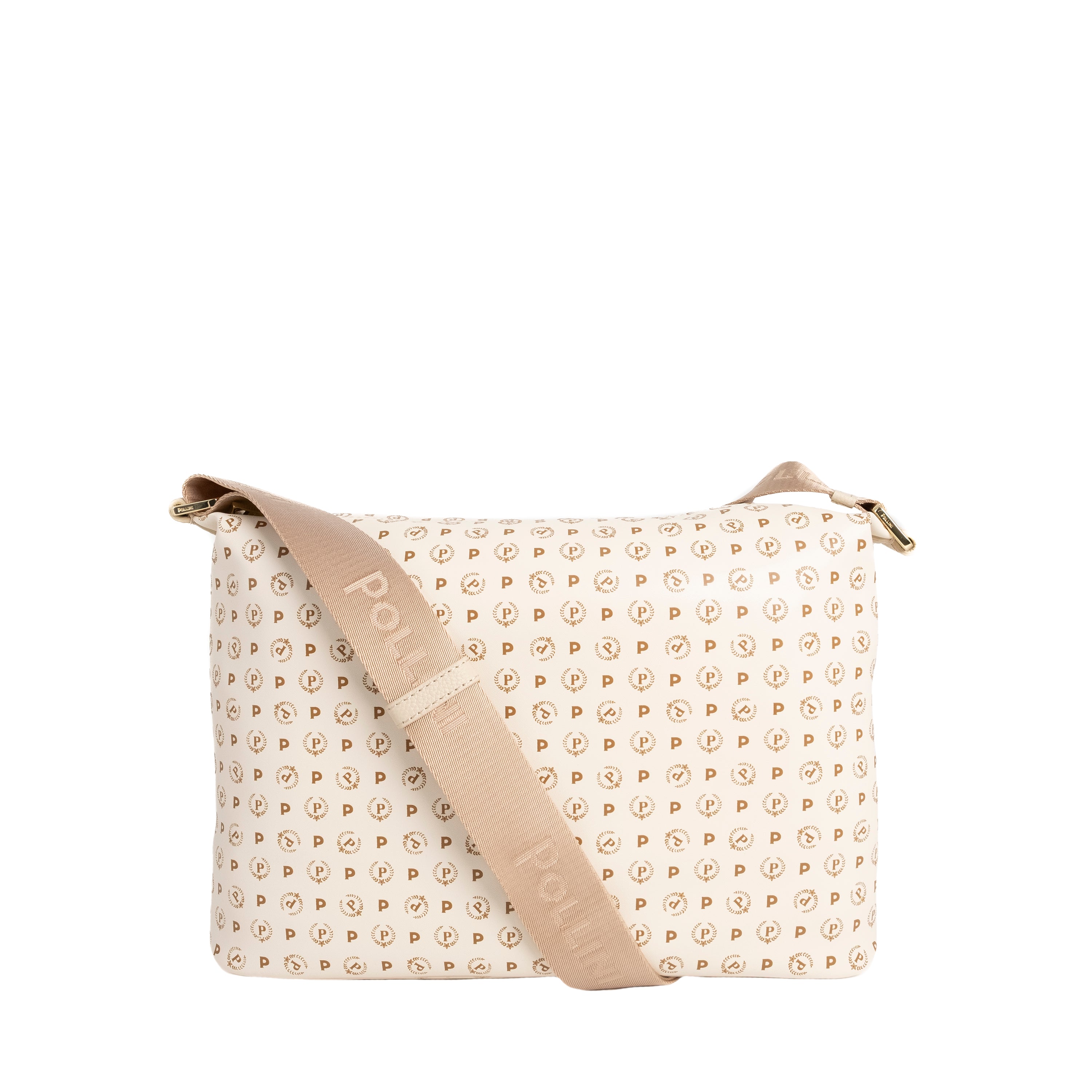 Pollini Borsa a Spalla Heritage Soft Avorio
