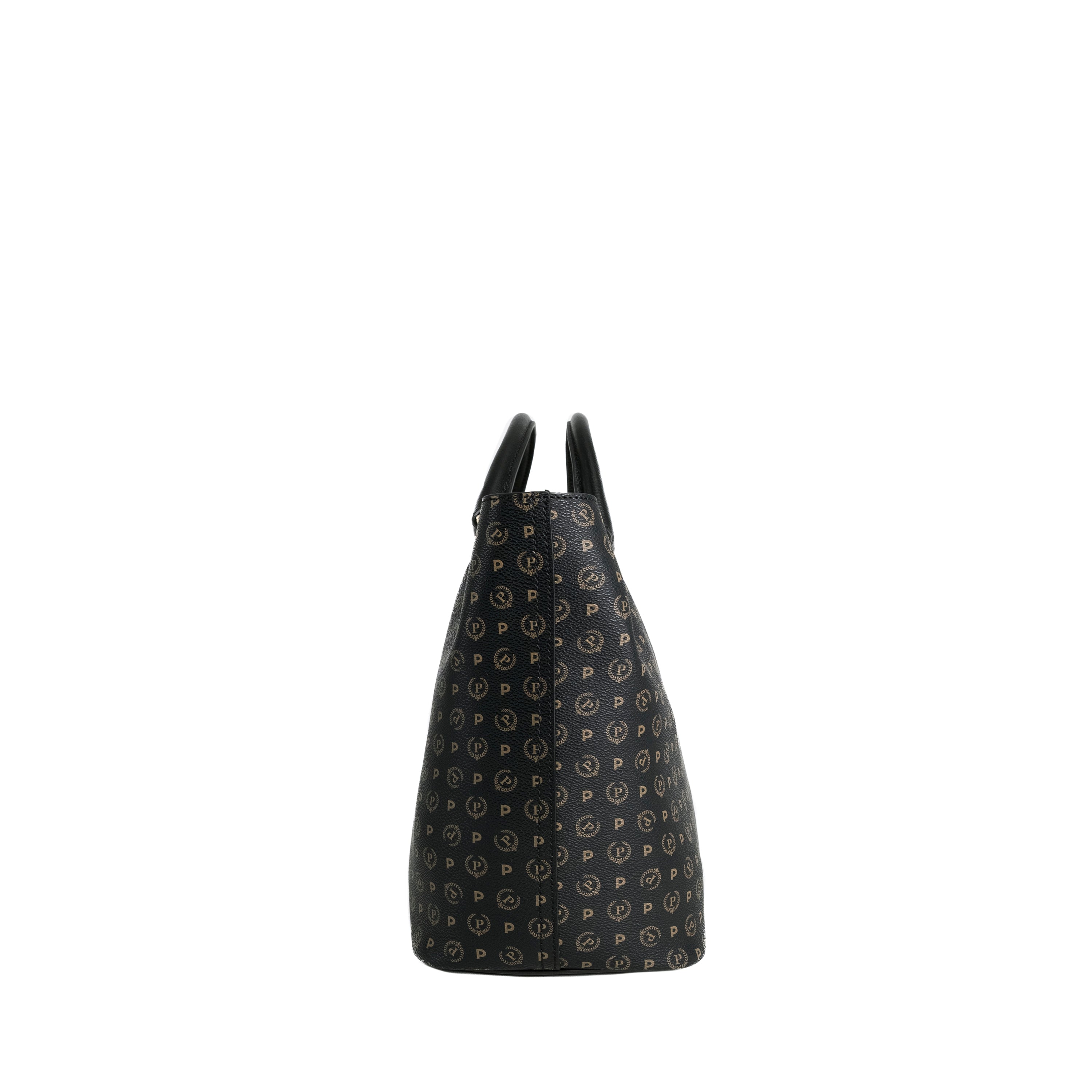 Pollini Borsa a Mano con Tracolla Heritage Nero