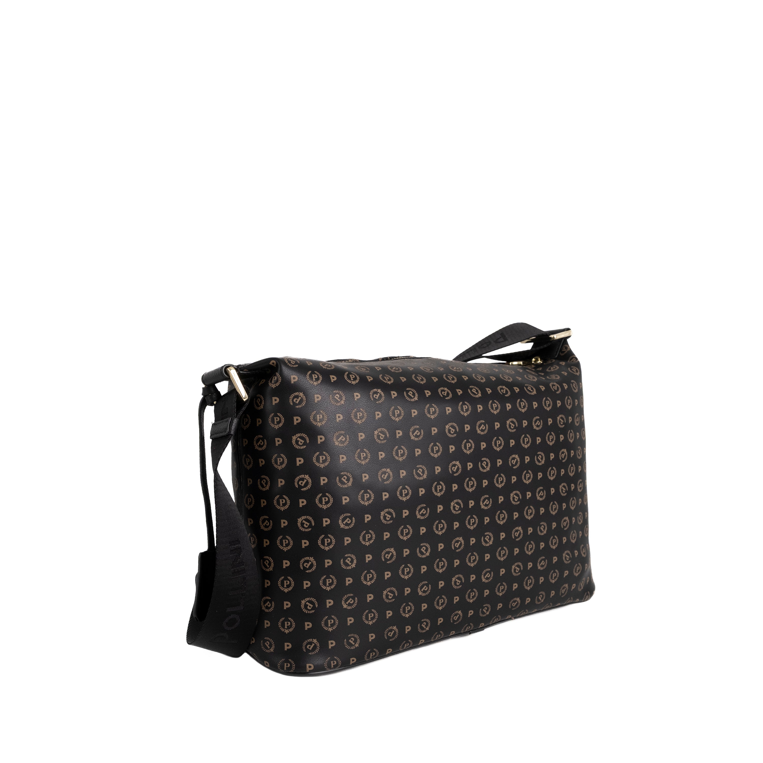 Pollini Borsa a Spalla Heritage Soft Nero