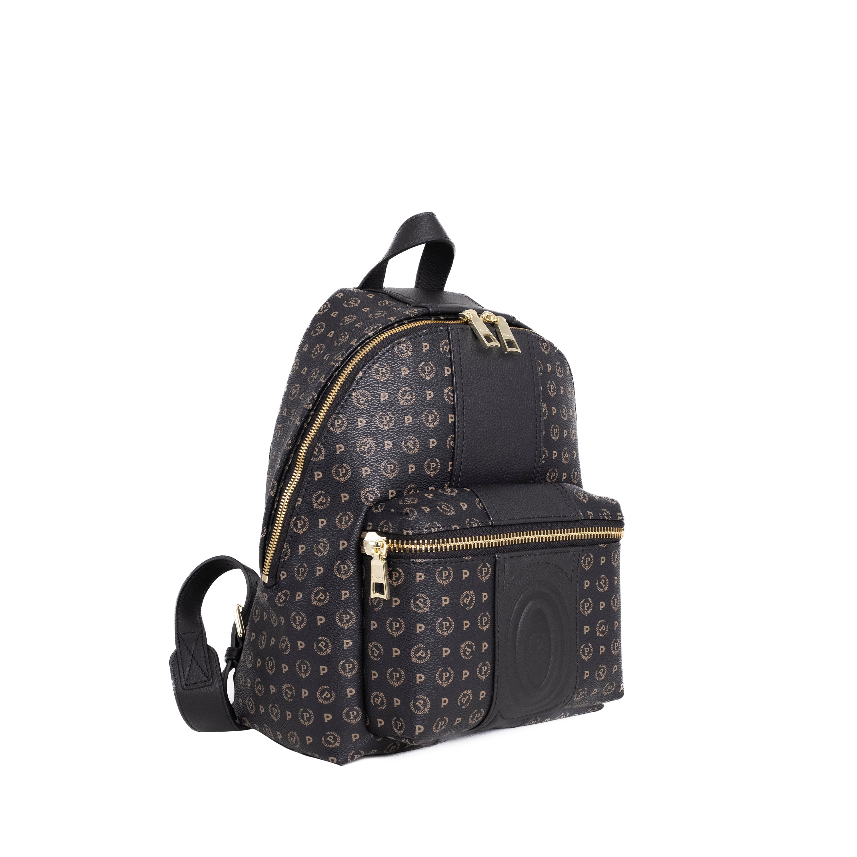 Pollini Zaino Heritage con Stampa 70°Anniversario Nero