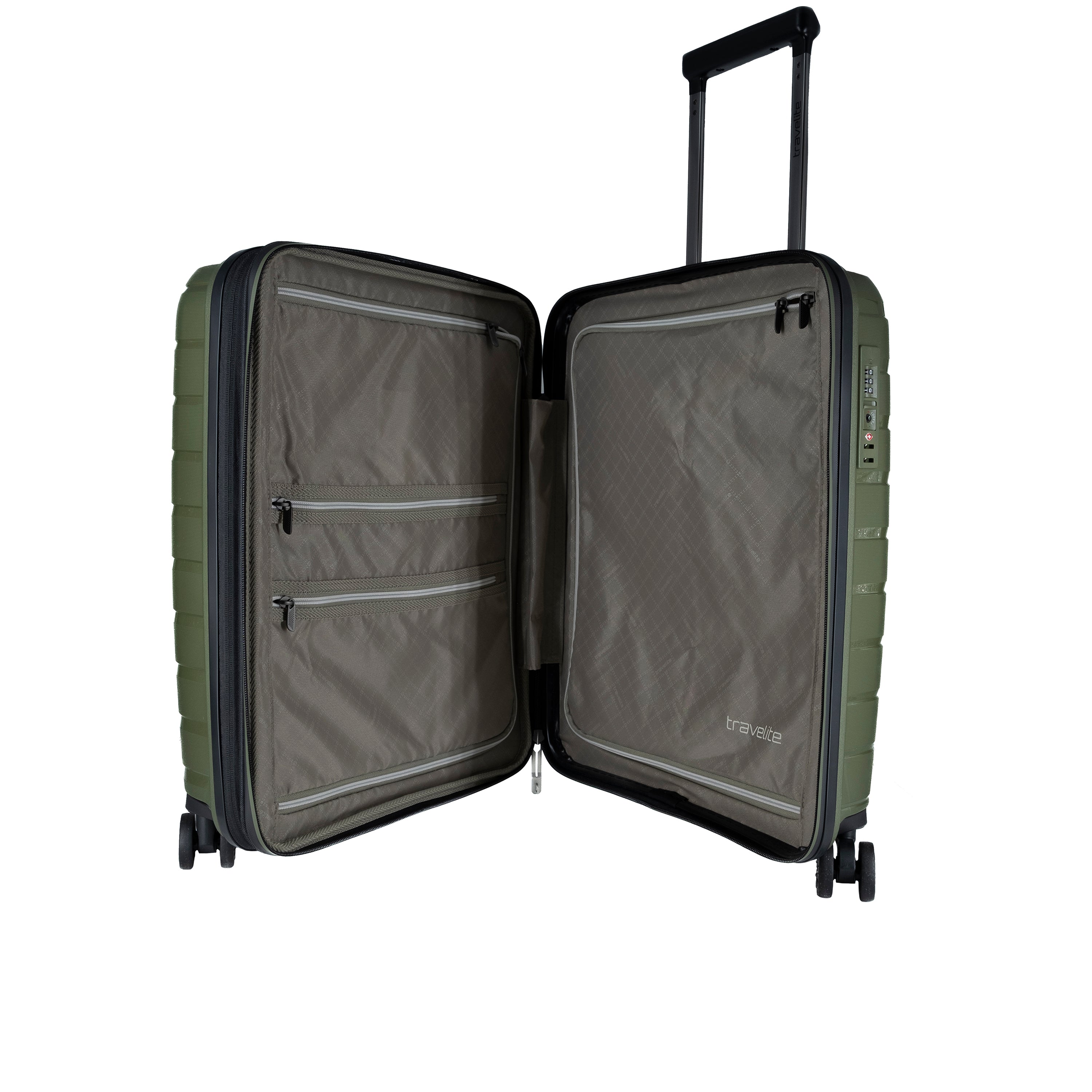 Travelite Trolley Air Base S Exp. Verde Oliva (39 x 55 x 23 cm)
