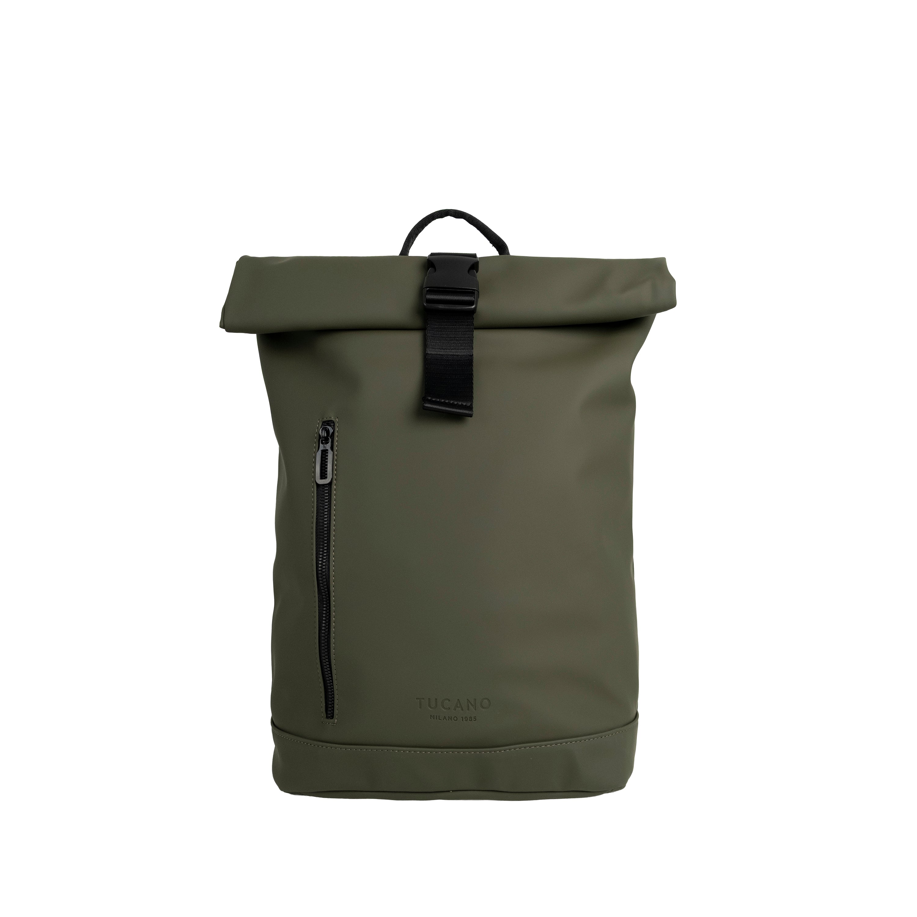 Tucano Zaino Gommo Rolltop 15.6" Verde Militare