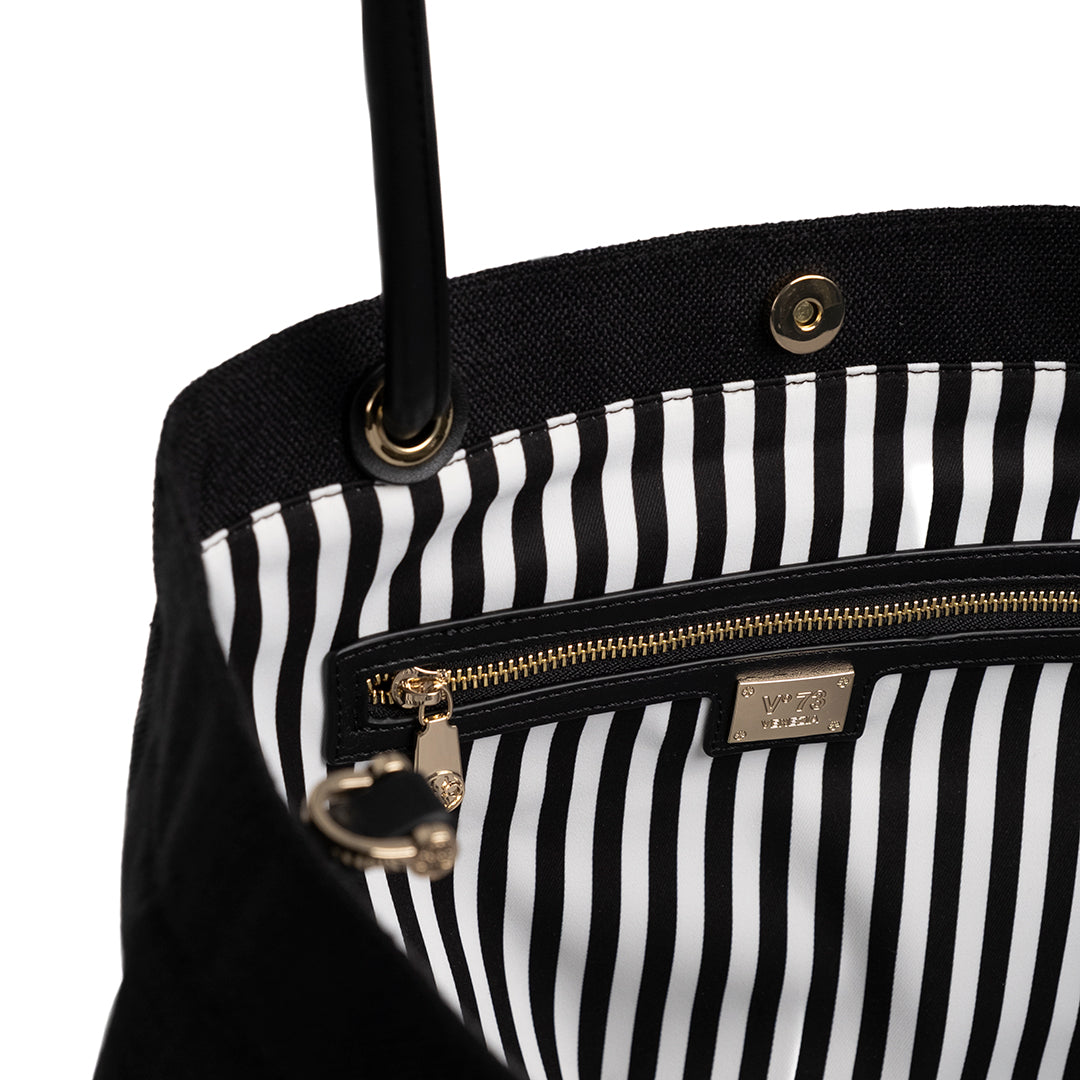 V73 Borsa Shopping Exclusive Nero