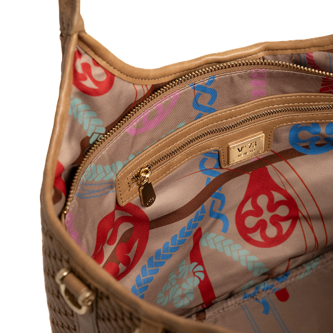V73 Borsa Shopping Zelda Sabbia