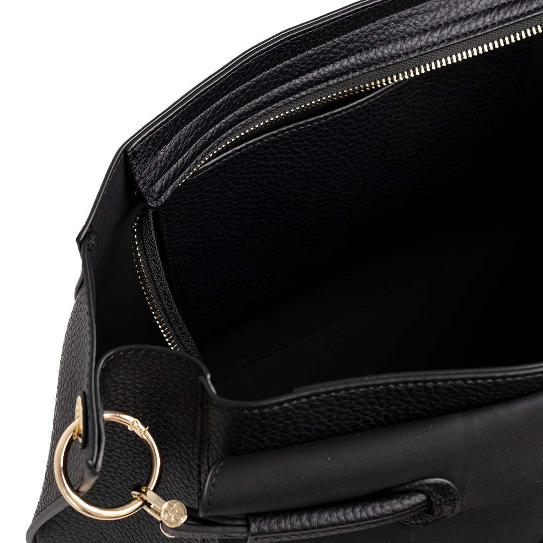 V73 Borsa a Mano Federica V Nero