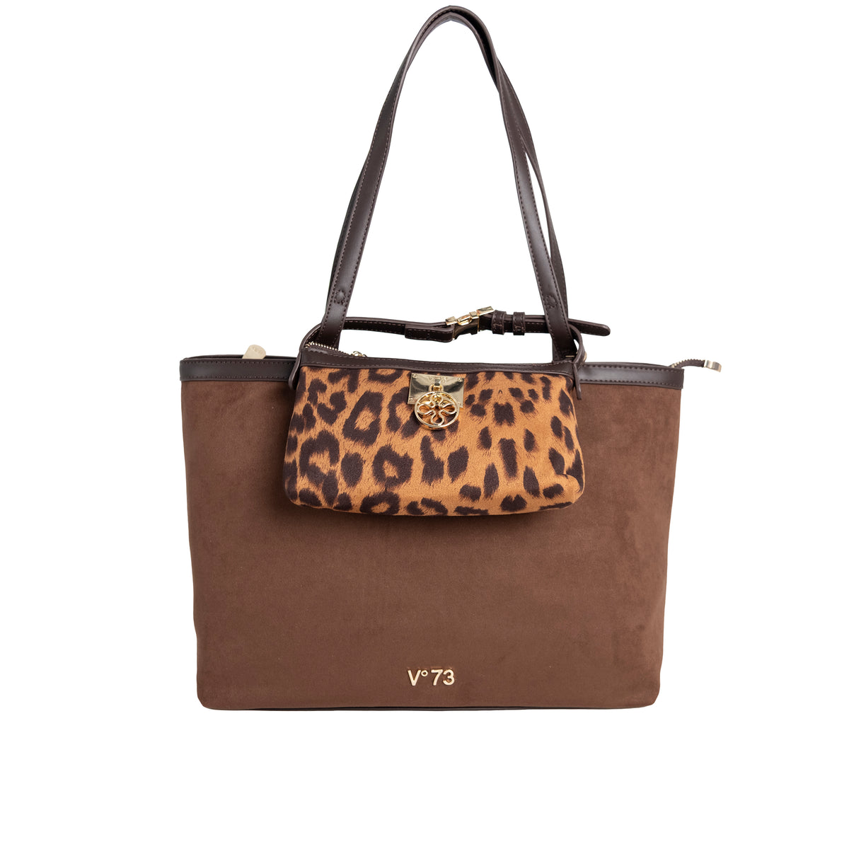 V73 Borsa Shopping Rodo Moro/Multicolor