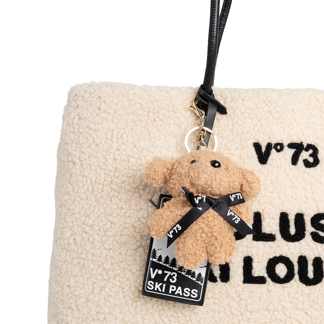V73 Borsa Shopping Ski Lounge Ecru/Nero