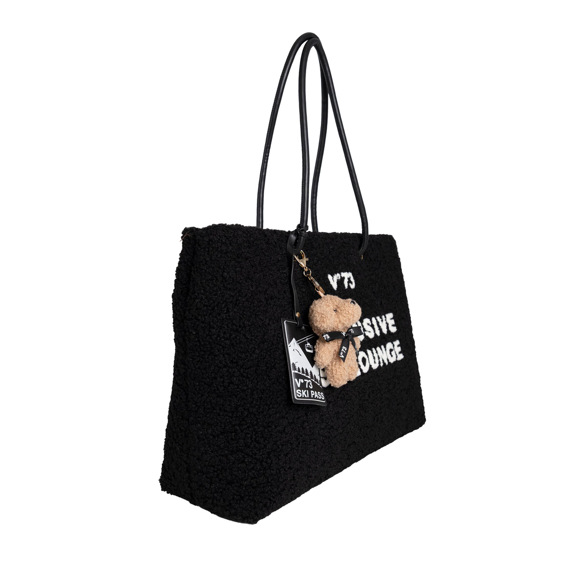 V73 Borsa Shopping Ski Lounge Nero/Bianco