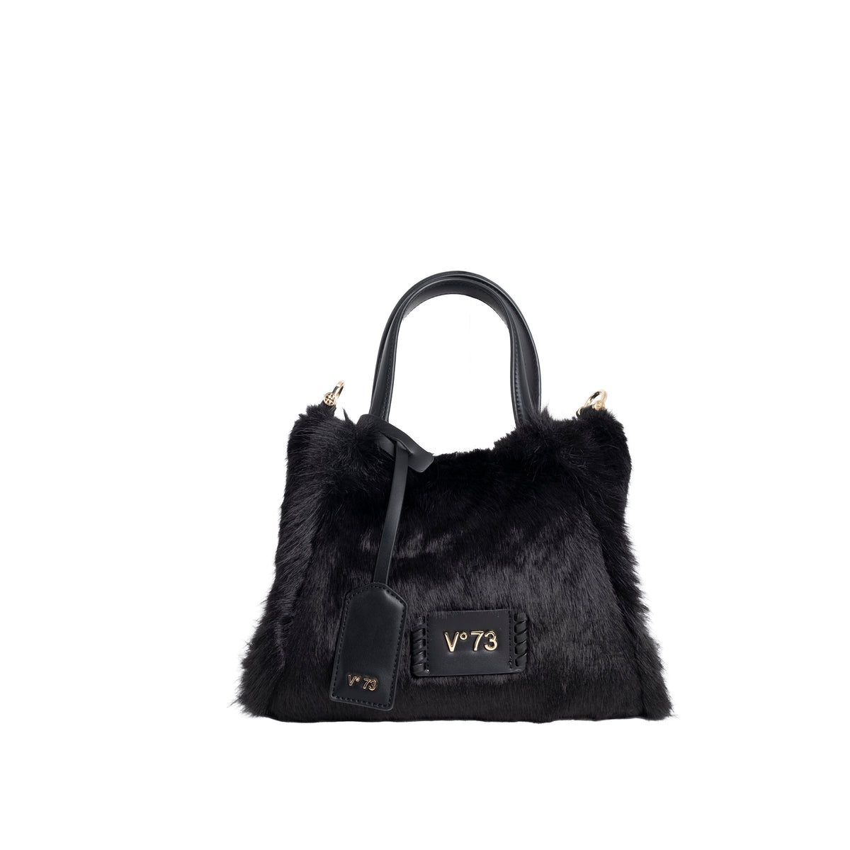 V73 Borsa Shopping Smeraldo Nero
