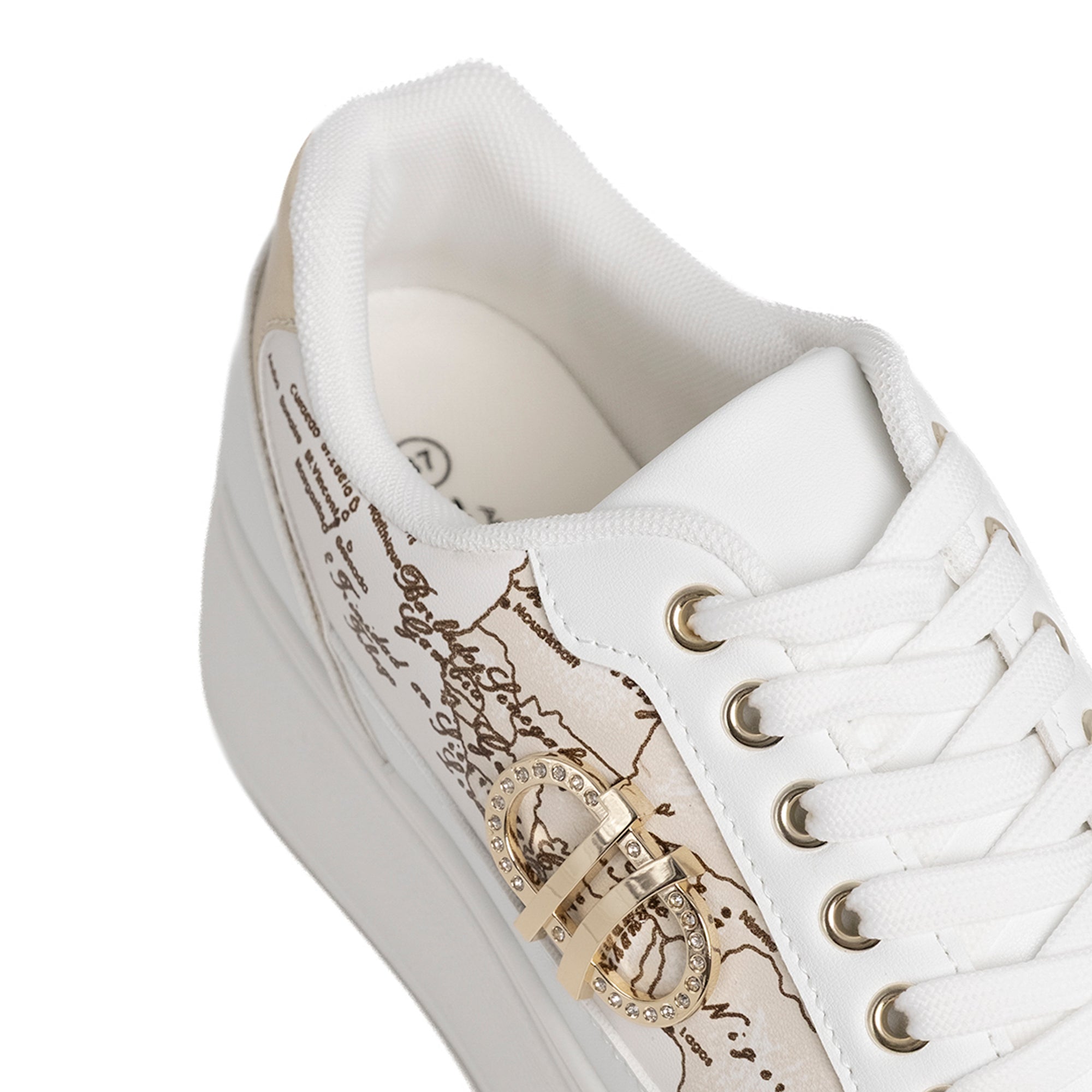 Alviero Martini Prima Classe Sneaker Donna Geo Bianca