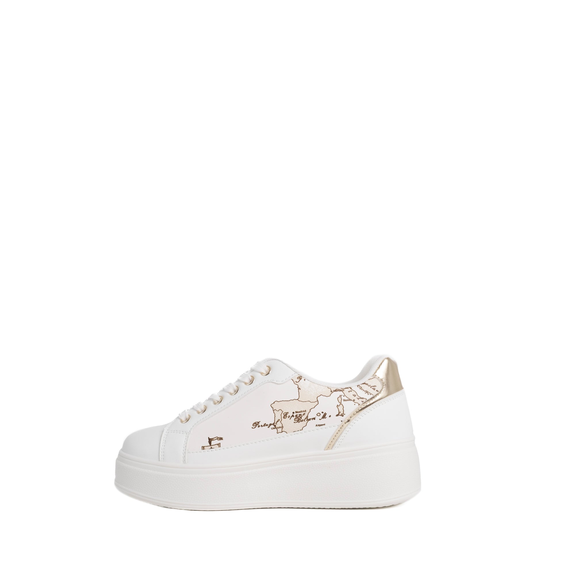 Alviero Martini Prima Classe Sneaker Donna Geo Bianca