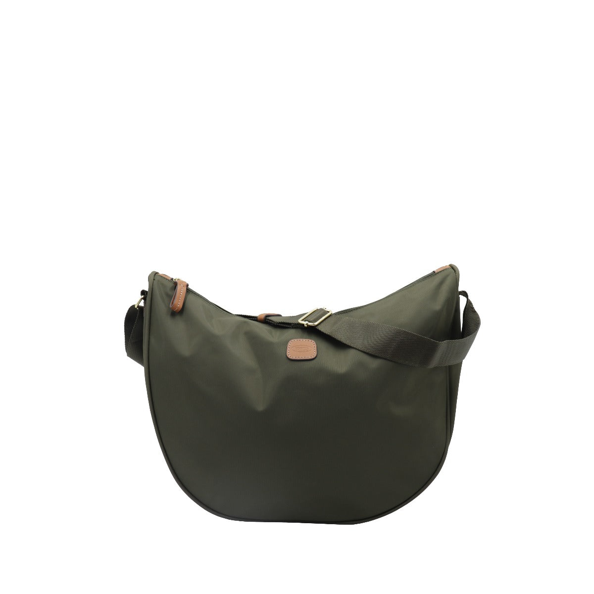 Bric's X-Bag Shoulder Bag Mezzaluna Large olive