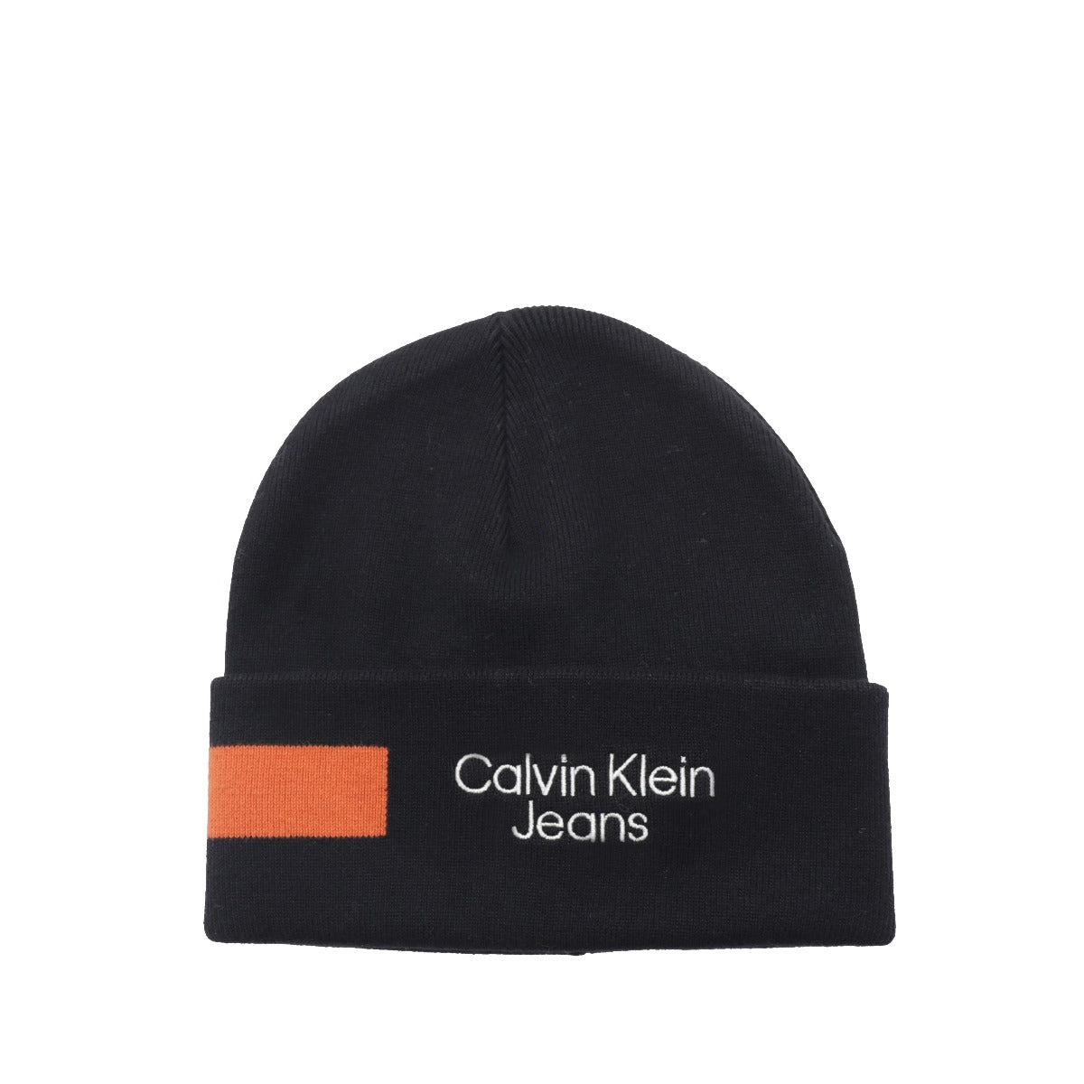 Calvin Klein Cappello Uomo Nero con Logo Taped