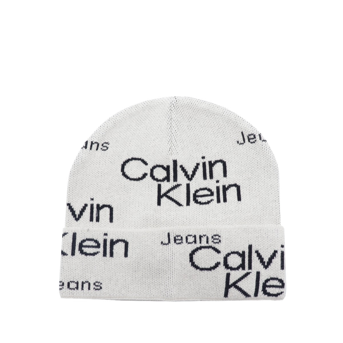 Calvin Klein Cappello Uomo con Logo Lettering Beige