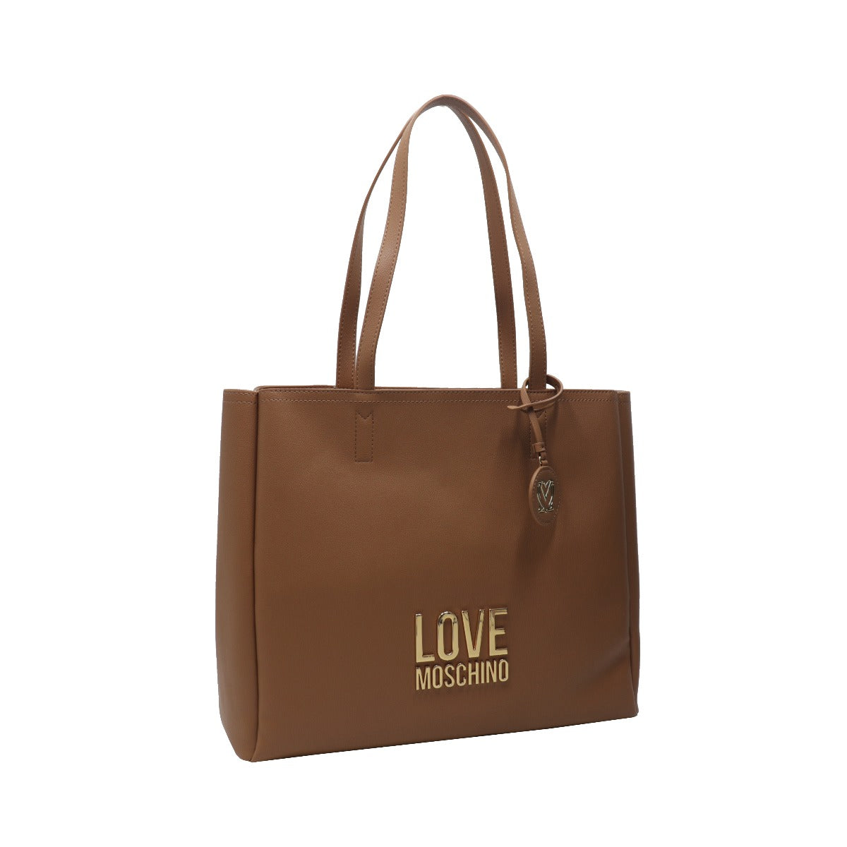 Love Moschino Shopper Bag with Camel Logo