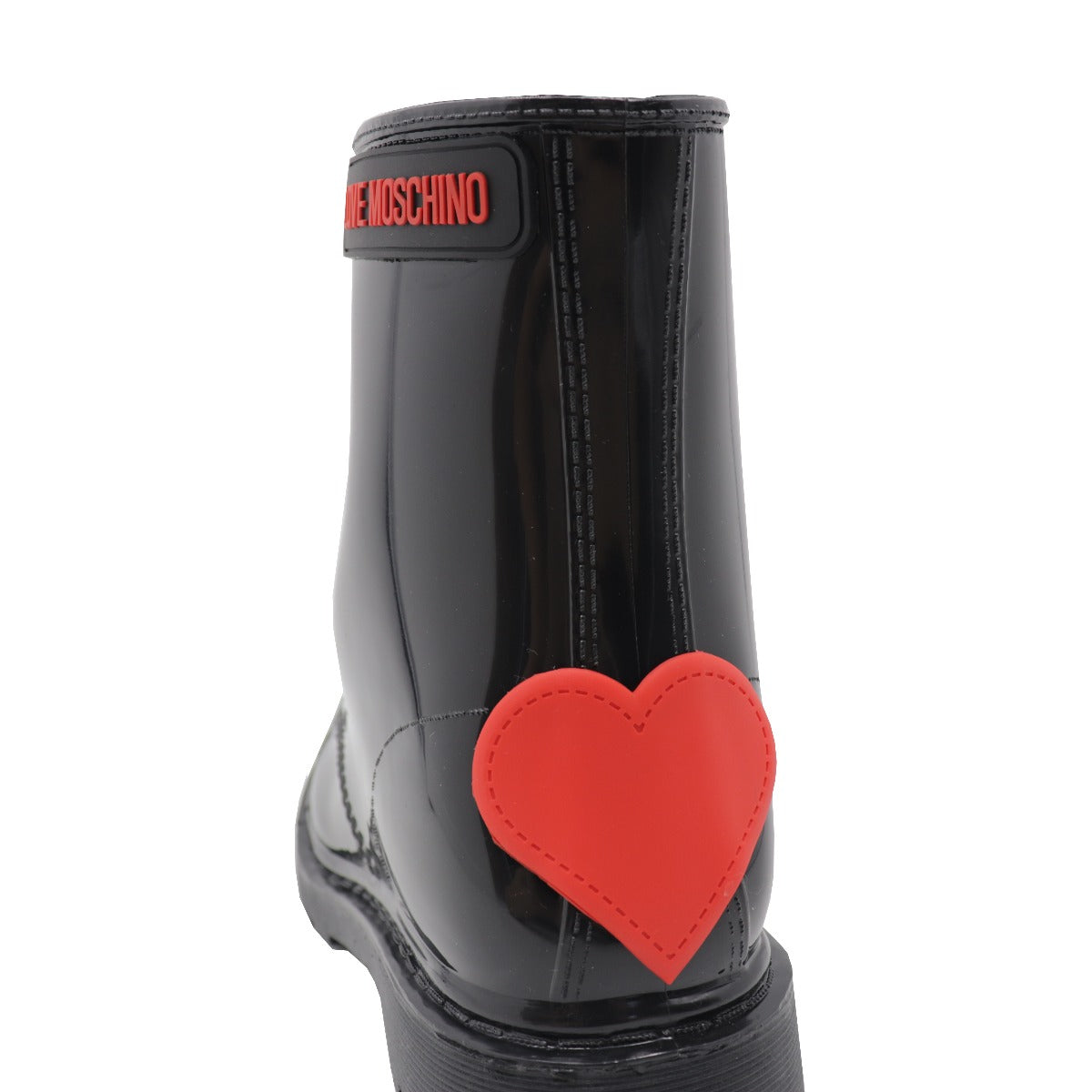 Love Moschino Women s Rain Boots Black