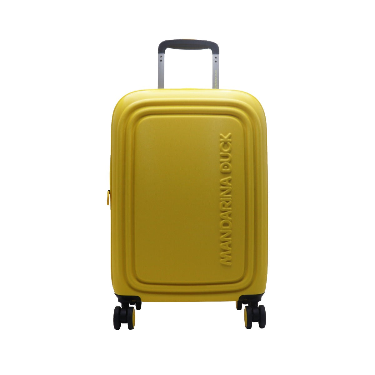 Mandarina Duck Trolley Cabin "flyer" Expandable with Yellow Duck Logo (34/41 l)