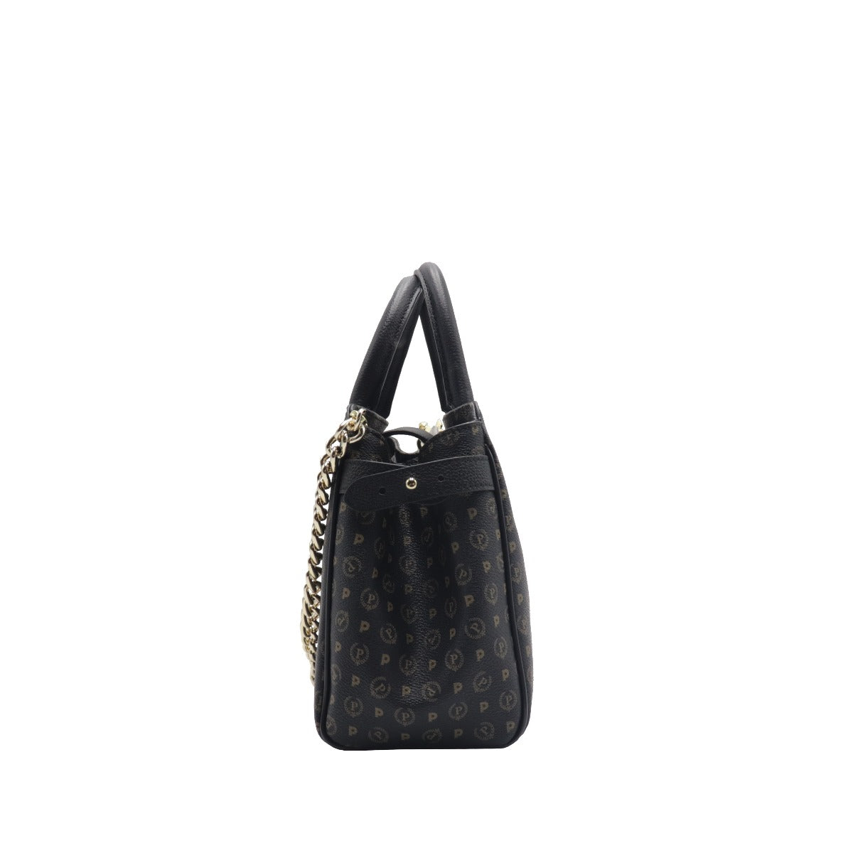 Pollini Borsa a Mano con Tracolla Heritage Nera