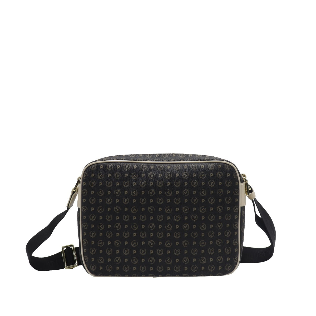  Pollini-Borsa-A-Tracolla-Stampa-Monogram-Nero-Avorio-TE8402PP02Q1100C  (14967025) (16103344)