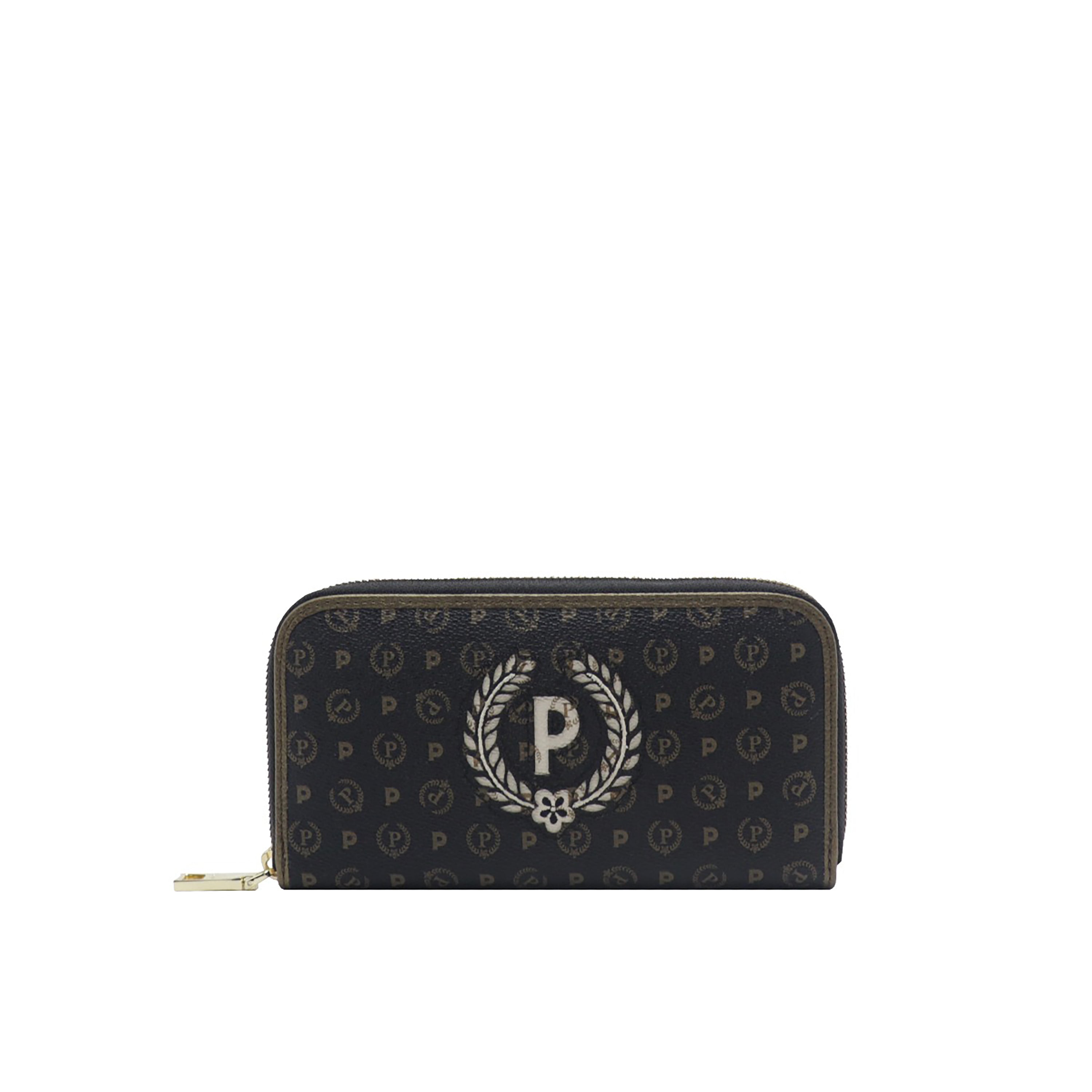 Pollini Women's Wallet Zip Around Gogo All Over Mix Print